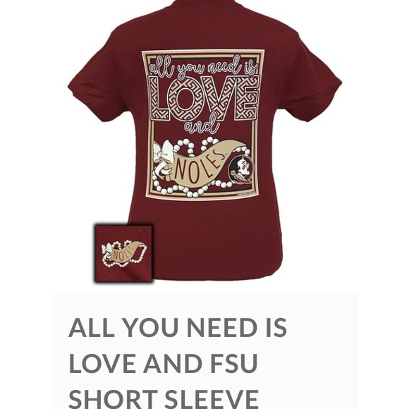 Girlie Girl Originals Tops - Girlie Girl FSU Tee 🏈🍢🏈🍢🏈🍢🏈🍢